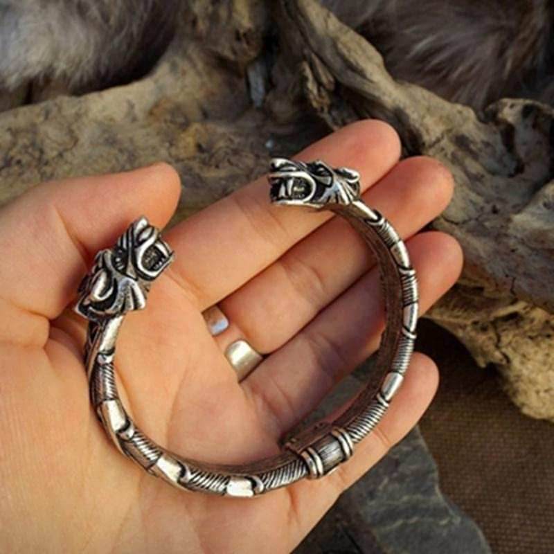 Viking Wolf Bracelet -