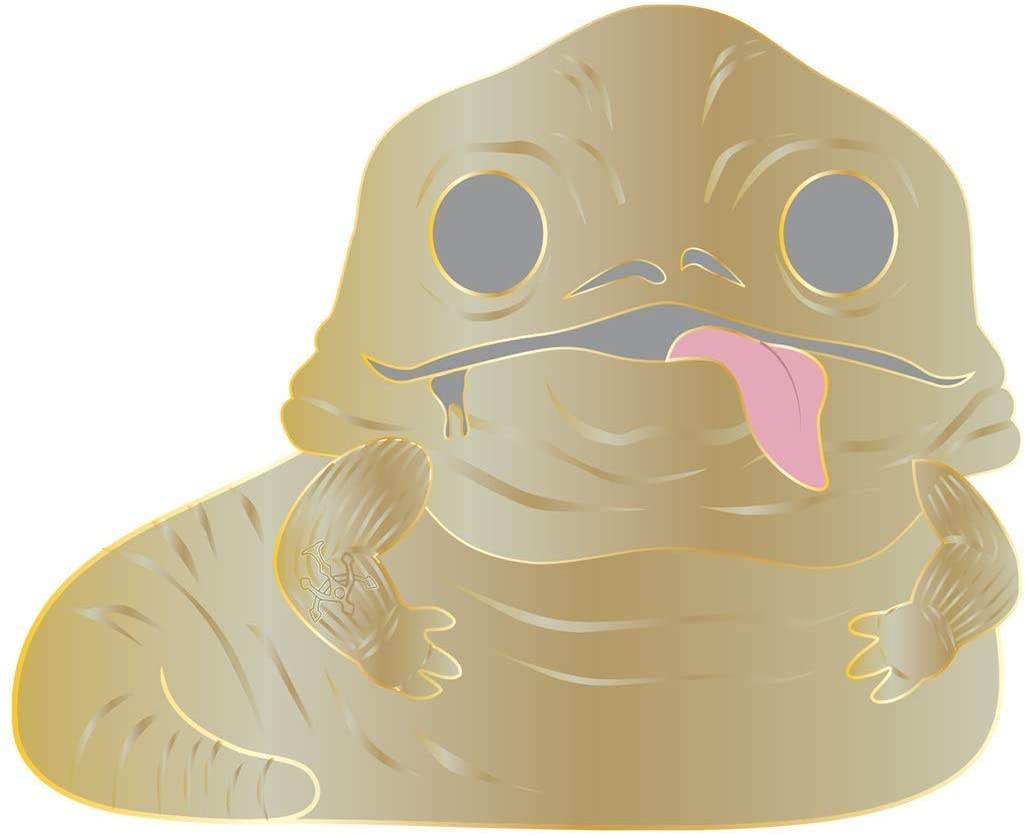 Funko Pop! Pin: Star Wars - Jabba The Hutt Chase Enamel Pin Figure -