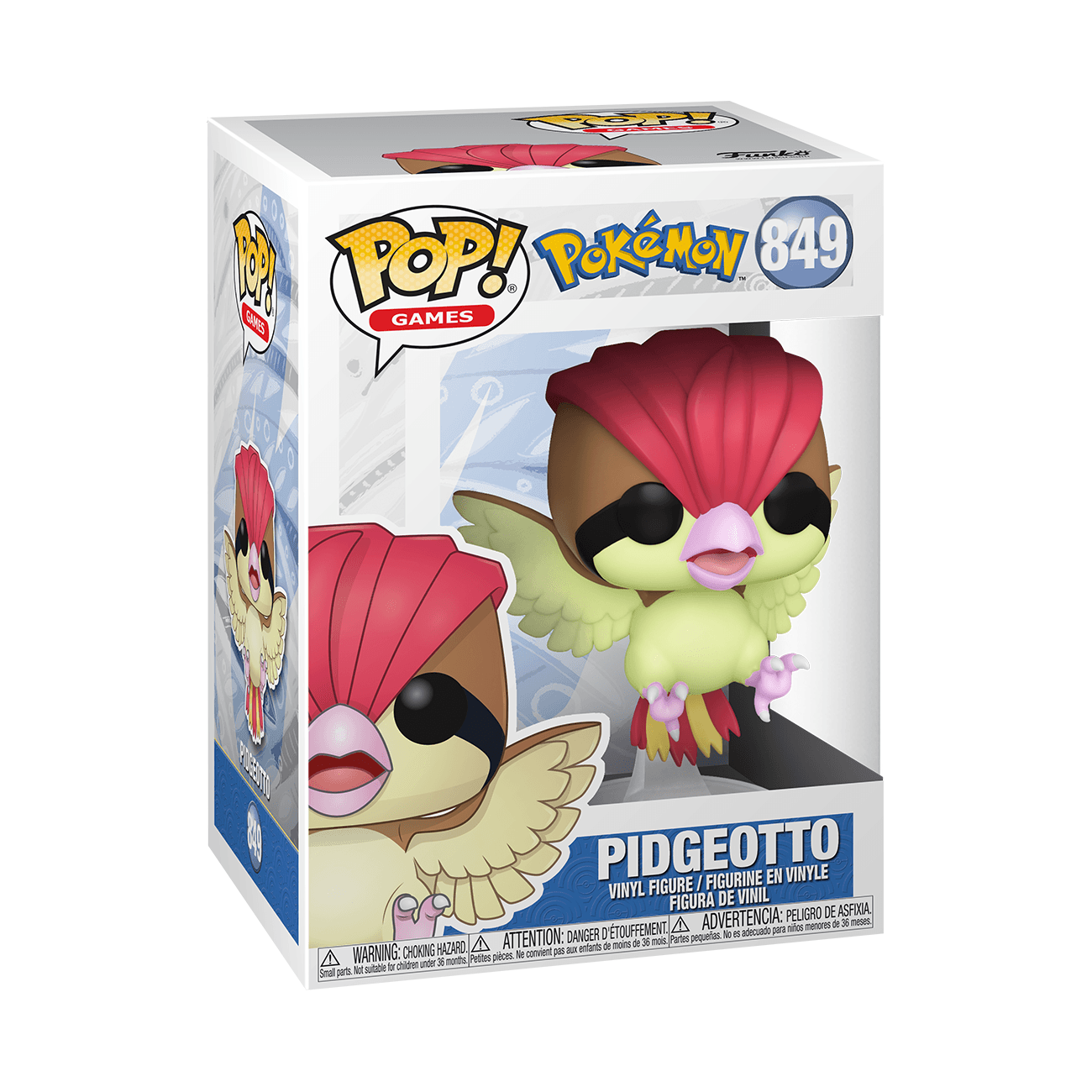 Funko Pop! Games: Pokemon S8 - Pidgeotto -