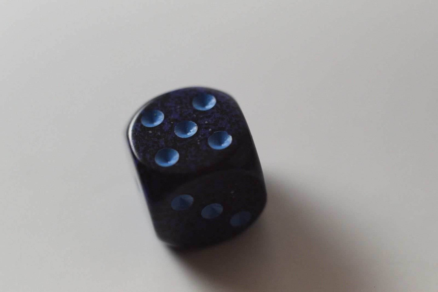 Speckled 16mm D6 RPG Chessex Dice Cobalt | Blue and Black (Sold per die) -