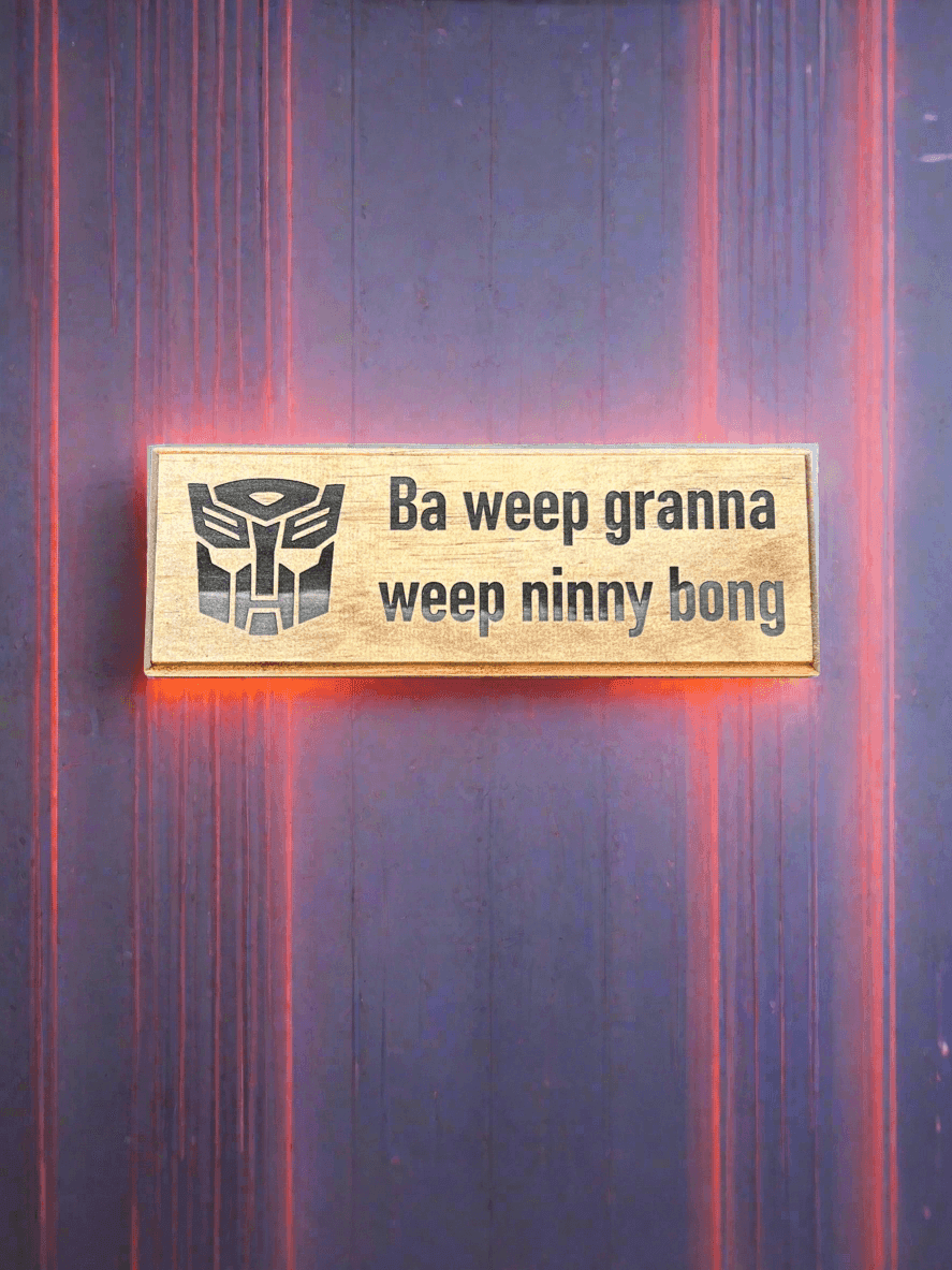 Cybertron Universal Greeting -