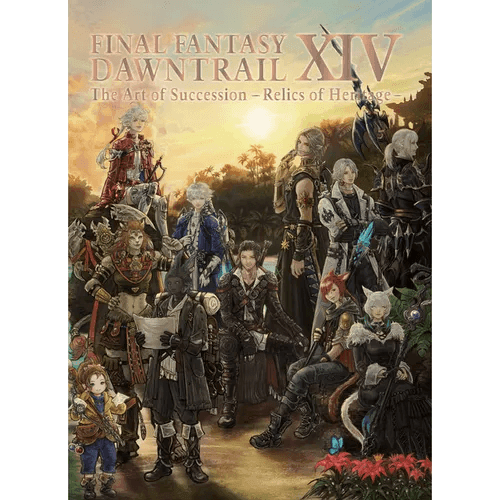 Final Fantasy XIV: Dawntrail -- The Art of Succession -Relics of Heritage- - Paperback -