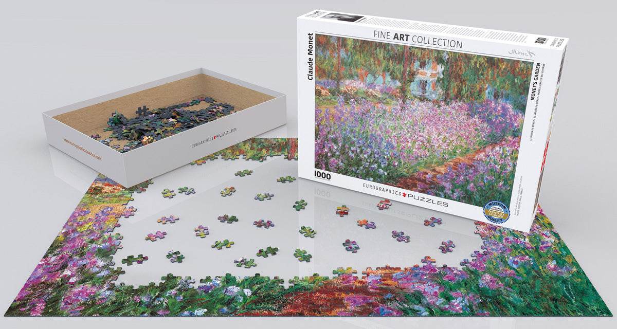 Puzzle: Fine Art Masterpieces - Monet's Garden -
