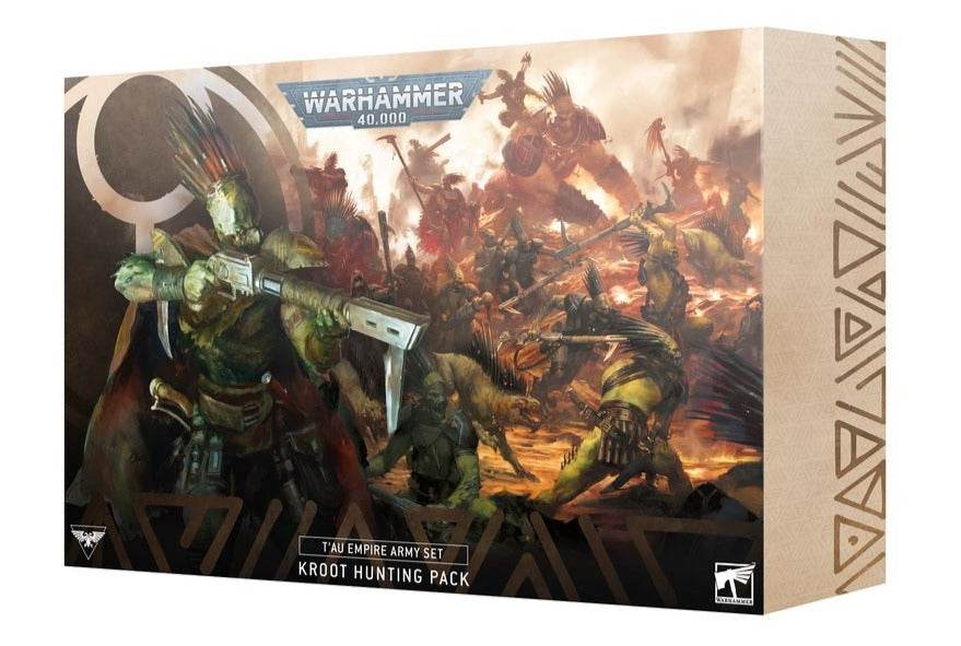 Warhammer 40k T'au Empire: Kroot Hunting Pack Army Box -