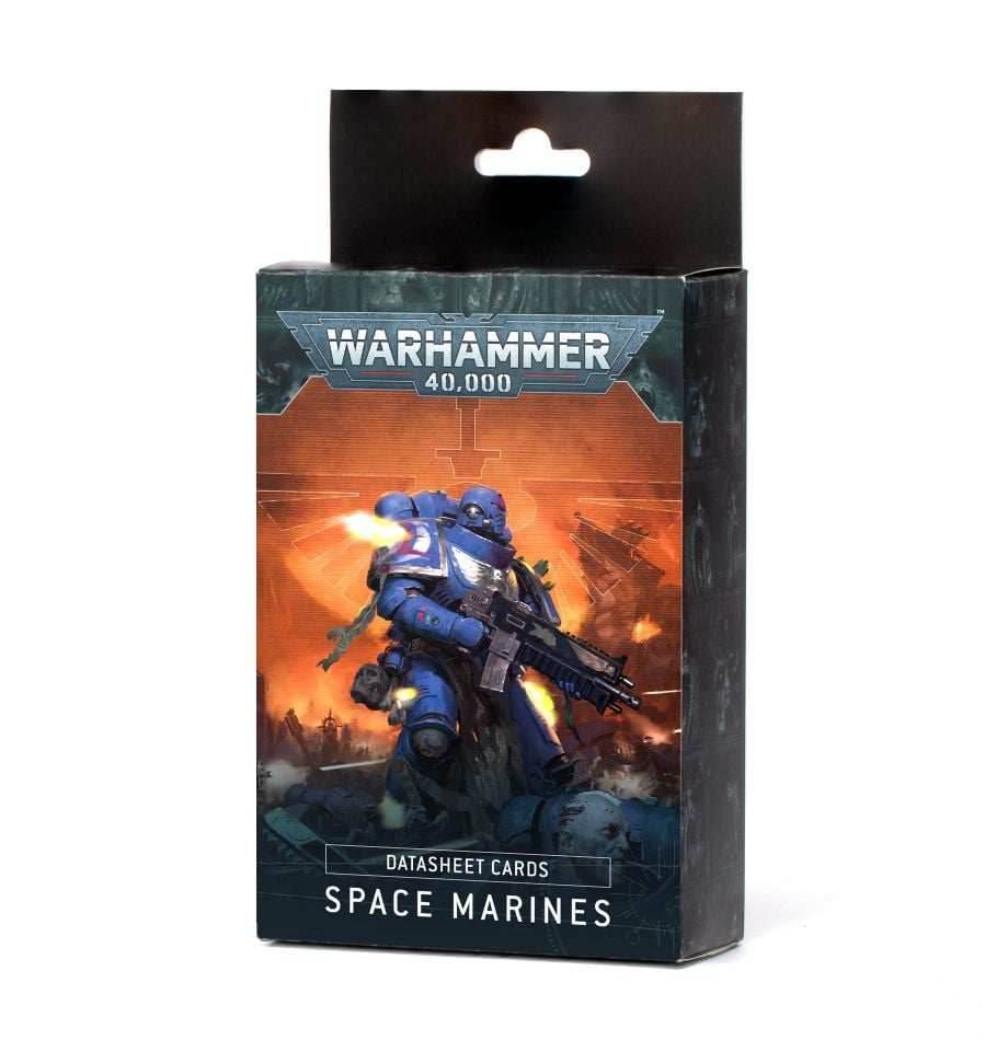 Warhammer 40K: Space Marines Datasheet cards -