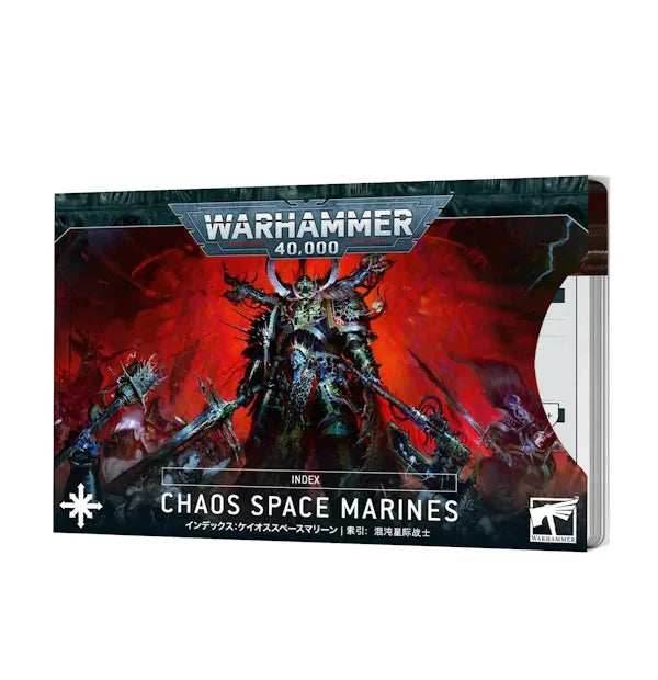 Warhammer 40K: Chaos Space Marines - Index Cards -
