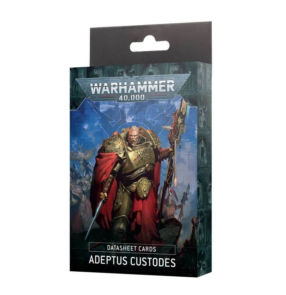 Warhammer 40K: Adeptus Custodes - Datasheet Cards -