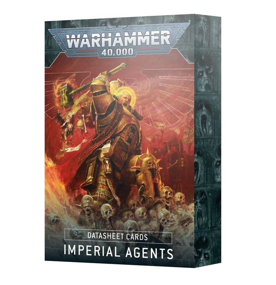 Warhammer 40k Datasheet Cards: Imperial Agents -