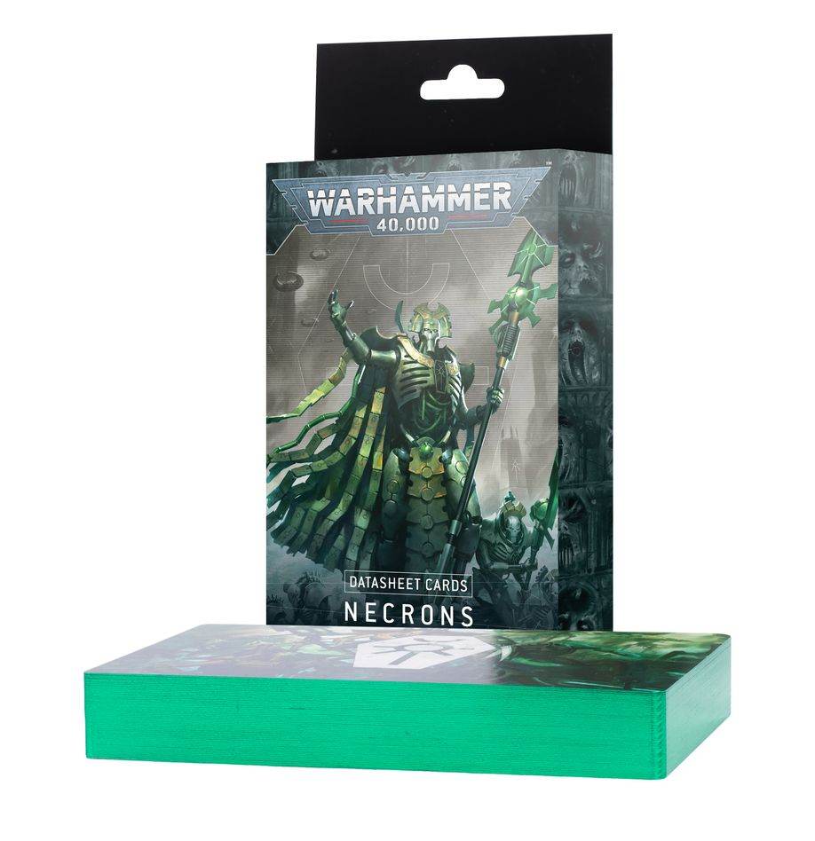 Warhammer 40k Datasheet Cards: Necrons -
