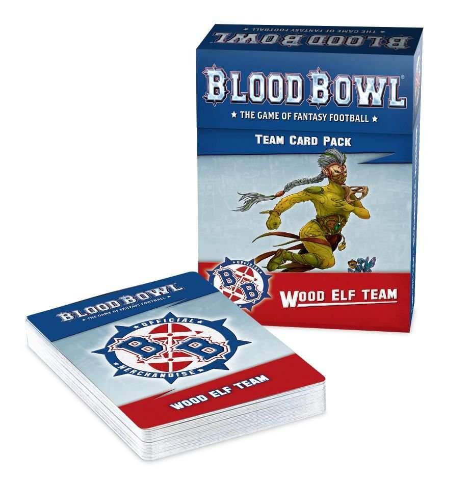 Blood Bowl: Wood Elf Team Card Pack -