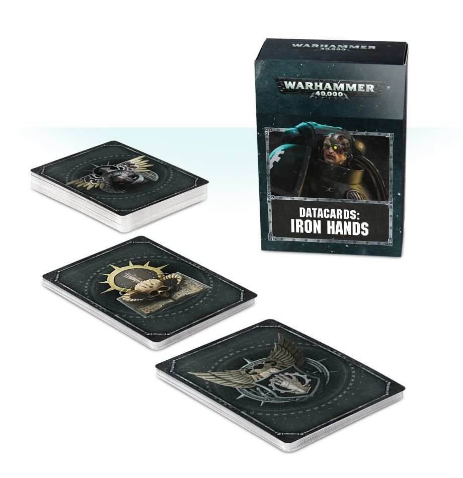 Warhammer 40K: Iron Hands - Datacards -
