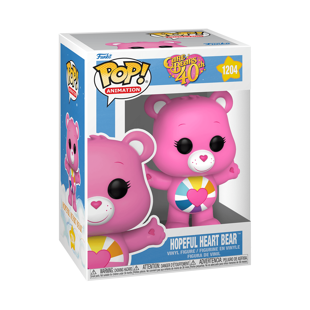 Funko Pop! Animation: Care Bear 40th Anniversary - Hopeful Heart Bear -