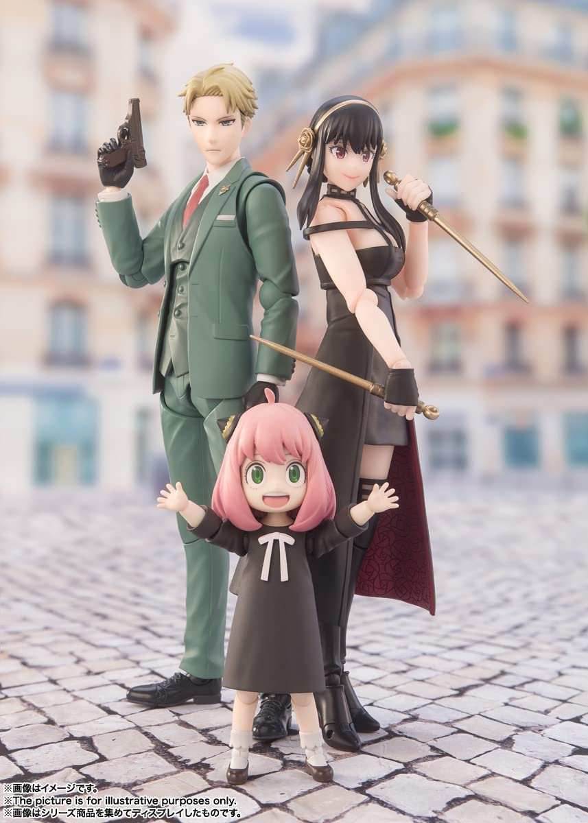 TAMASHII NATIONS - Spy x Family - Loid Forger, Bandai Spirits S.H.Figuarts Figure -