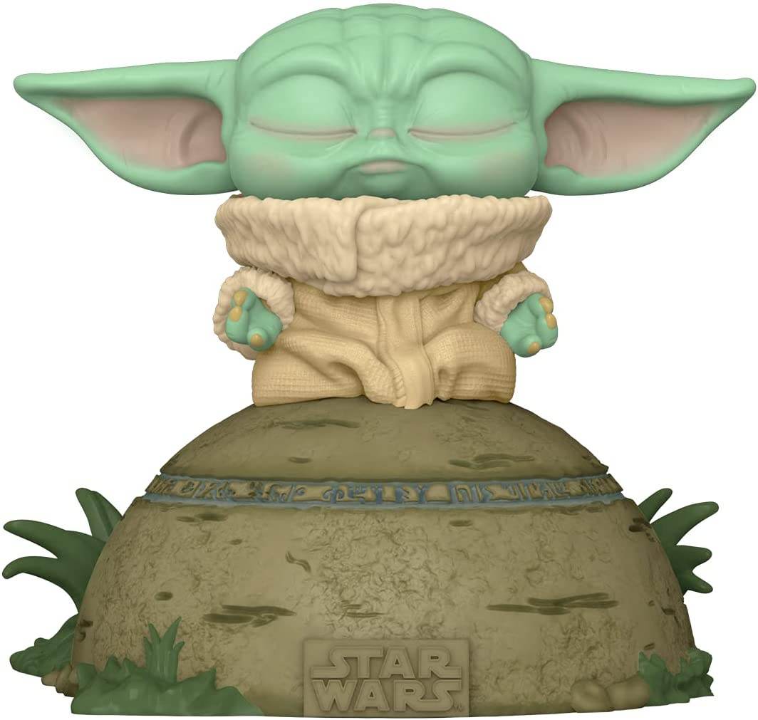 Funko Pop! Deluxe: Mandalorian - The Child Using The Force Vinyl Figure -