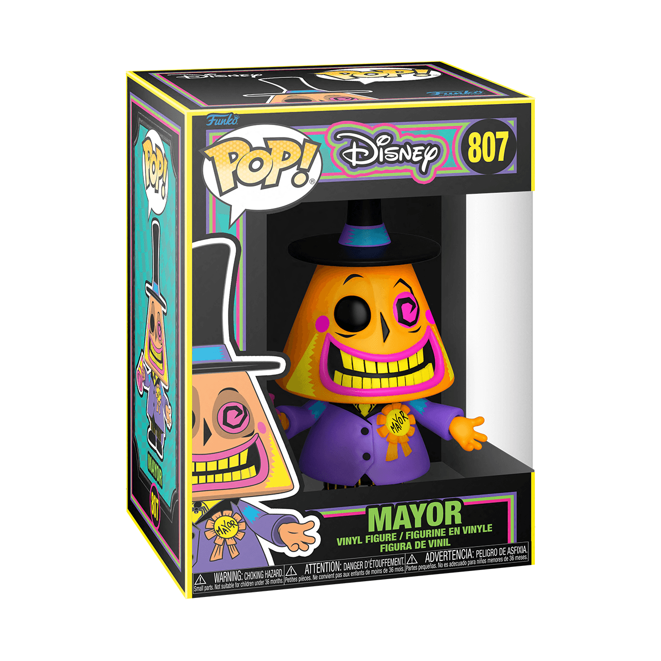 Funko Pop! Disney: The Nightmare Before Christmas - Mayor (Blacklight) -
