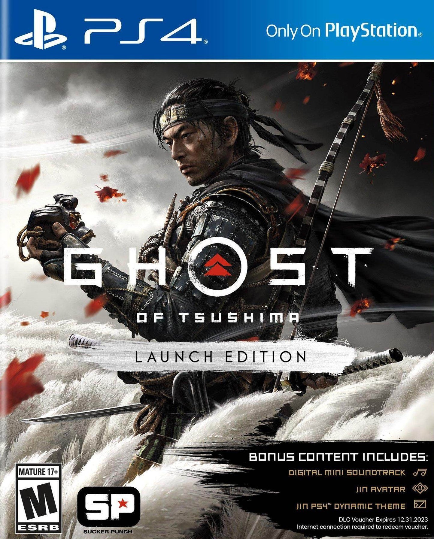 Ghost of Tsushima: Launch Edition (Playstation 4) - Game Only