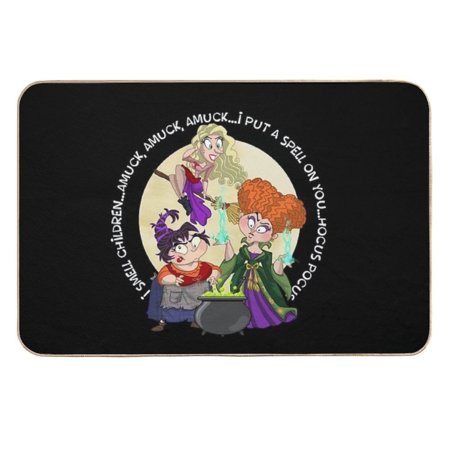The Sanderson Sisters Multi-Purpose Bath Mat