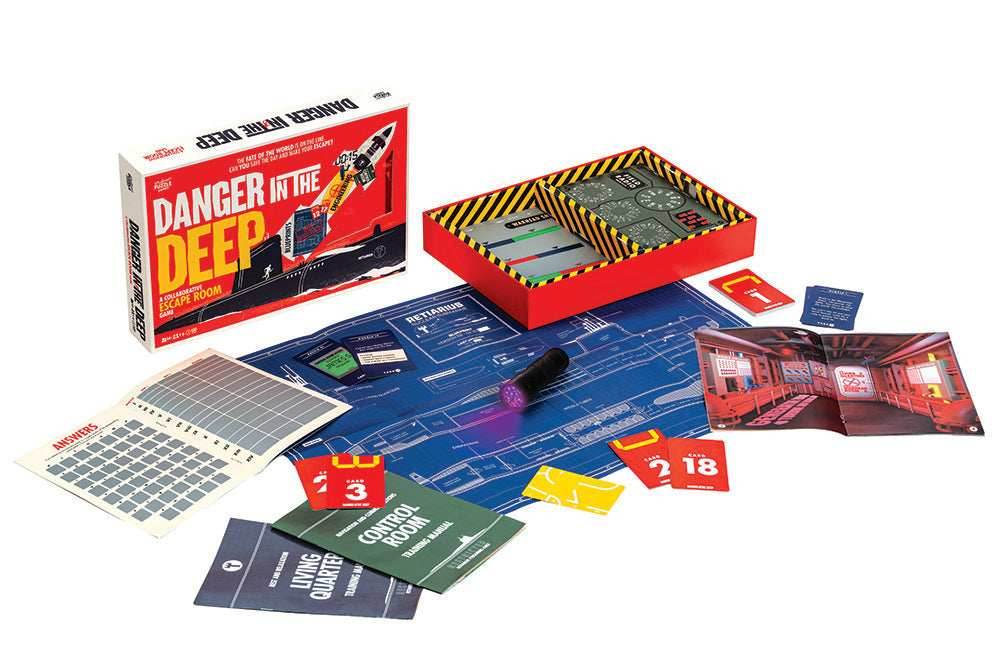 Escape Room Games: Danger in the Deep -