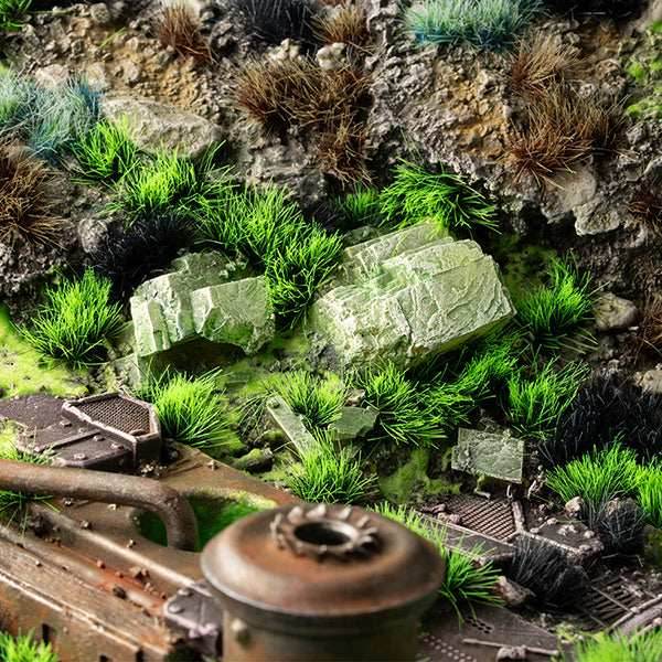 Gamers Grass Tufts: Alien Tufts- Toxic 6mm- Wild -