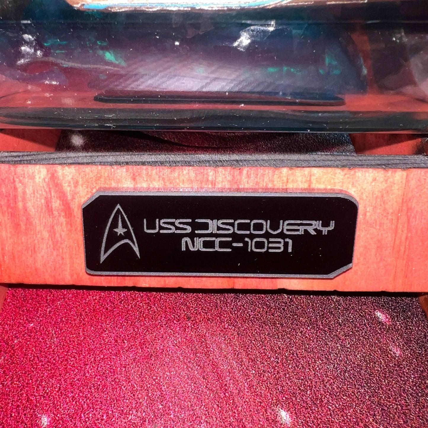 Star Trek USS Discovery NCC-1031 Starship in a Bottle -