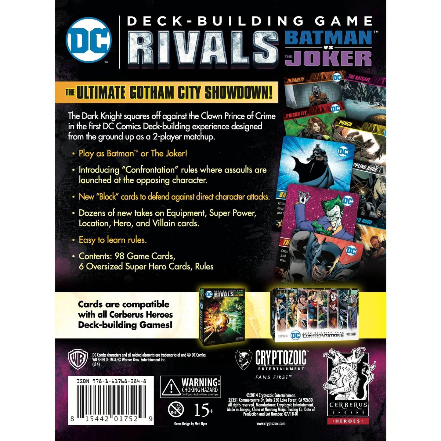 DC Deck-Building Game: Rivals — Batman vs. The Joker -