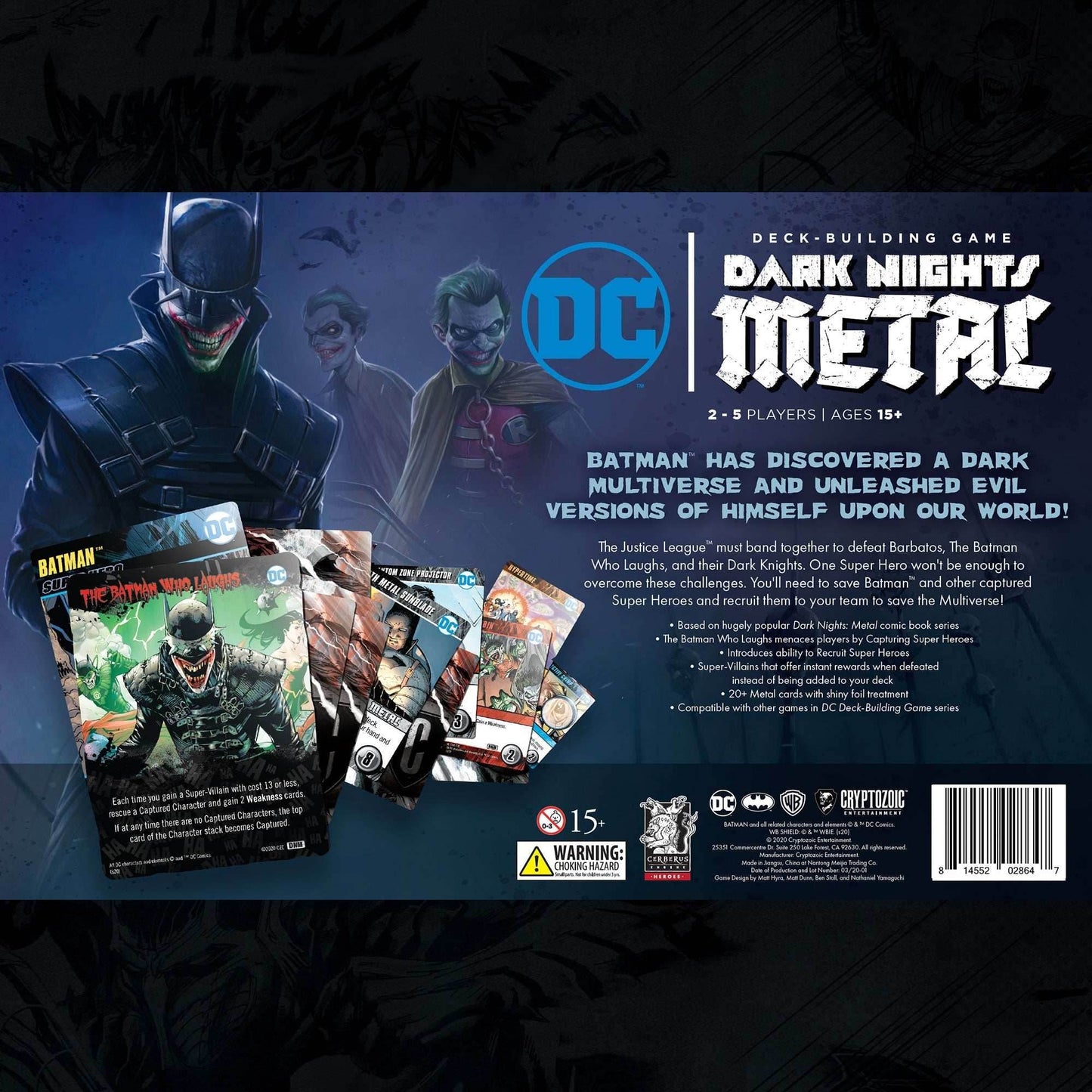 DC Deck-Building Game: Dark Nights: Metal -
