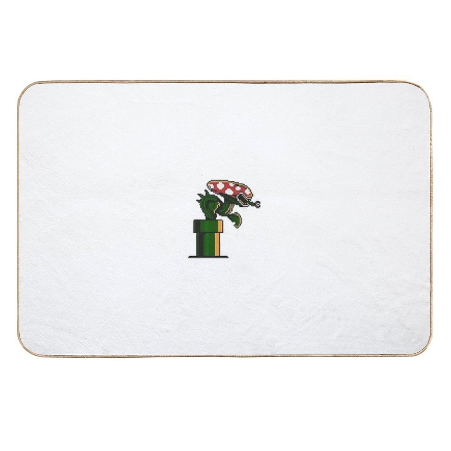 Xenomorph Piranha Plant Dirt-Trapping Bath Mat