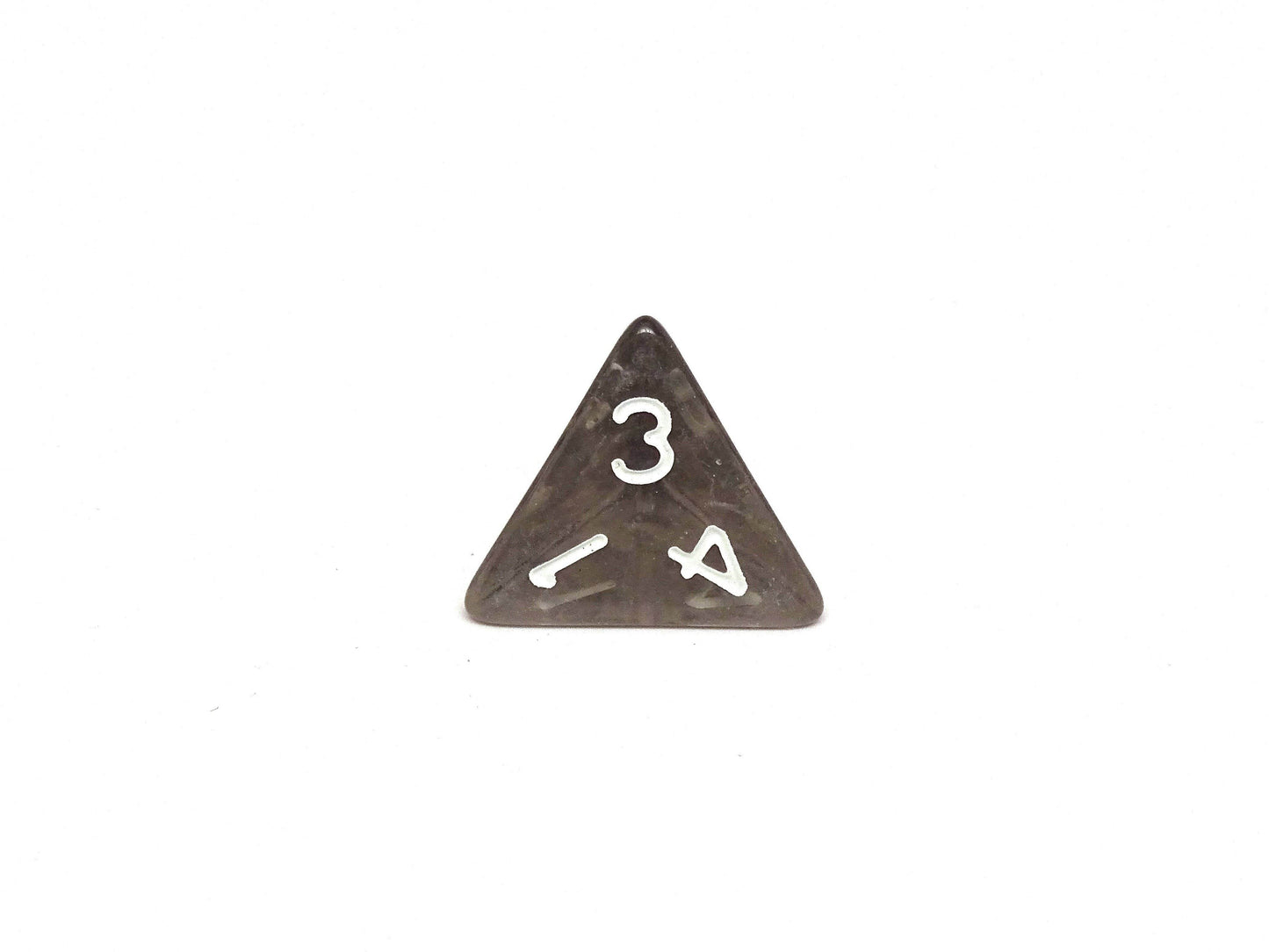 Dark Translucent Dice - 7 Piece Set -