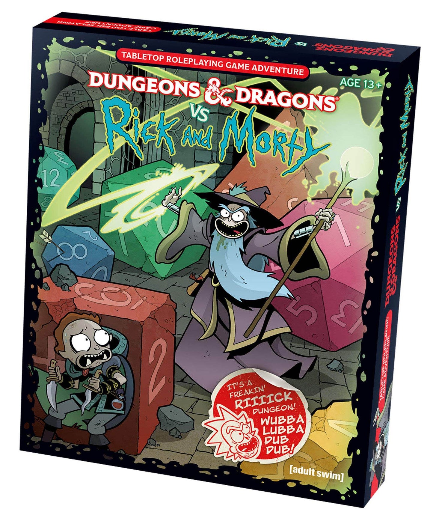 Dungeons & Dragons - Dungeons & Dragons vs. Rick and Morty (Hardcover) -