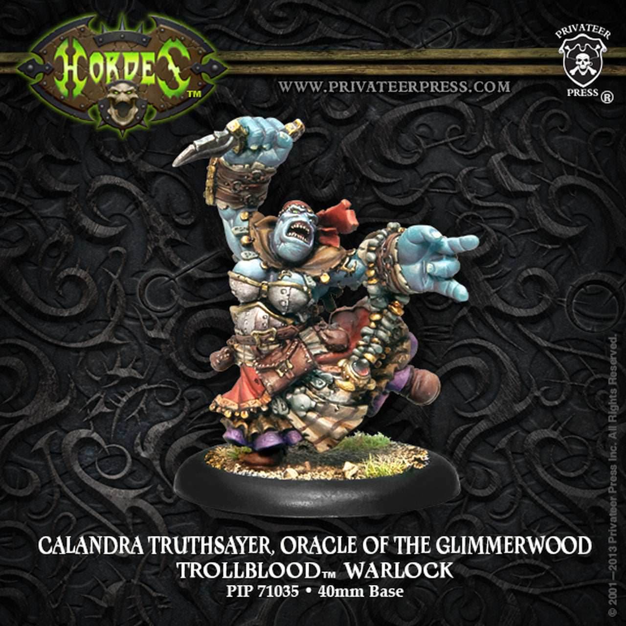 Hordes: Trollbloods Calandra Truthsayer, Oracle of the Glimmerwood -
