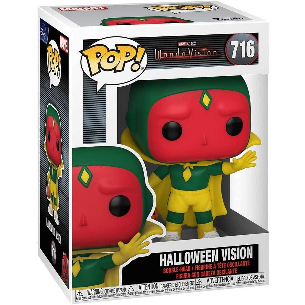 Funko Pop! Marvel: WandaVision - Vision Halloween Vinyl Figure -