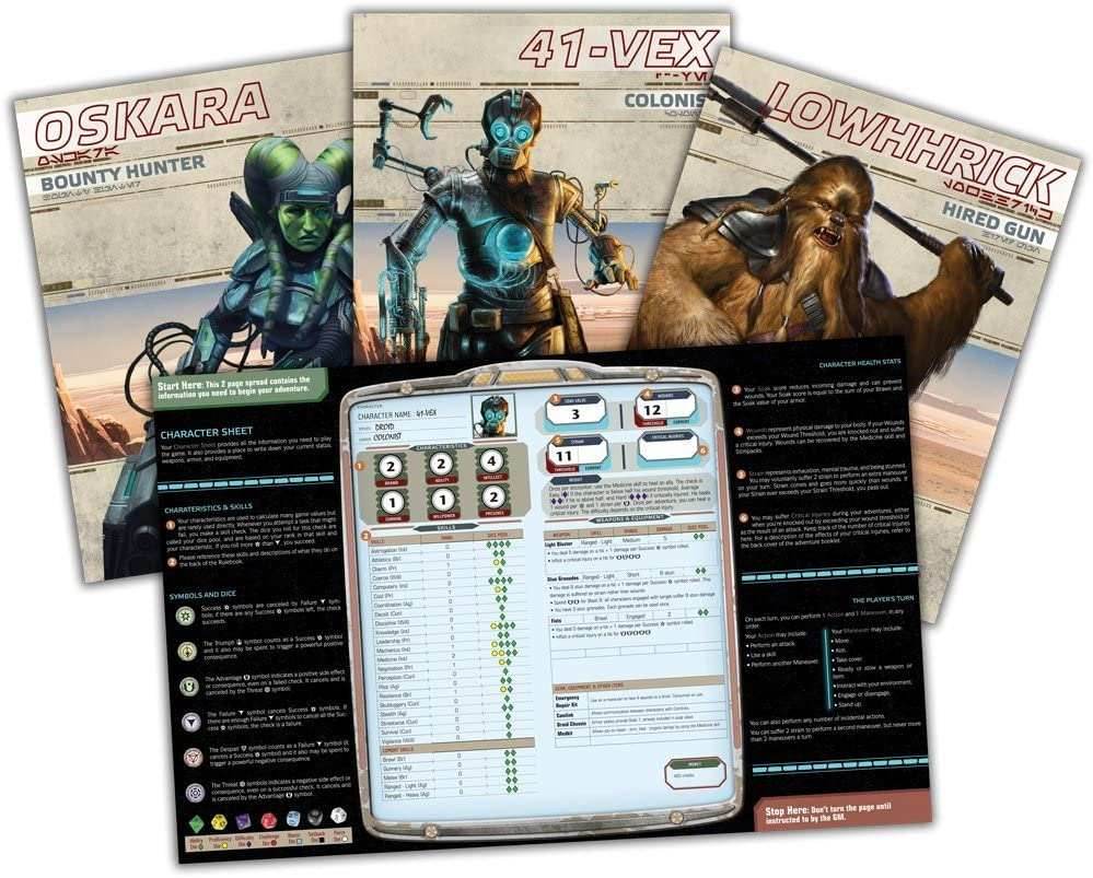 Star Wars: Edge of the Empire Beginner Game -