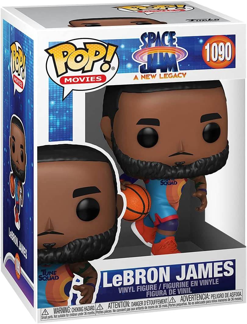 Funko Pop! Movies: Space Jam, A New Legacy - Lebron James Dribbling Vinyl Figure -
