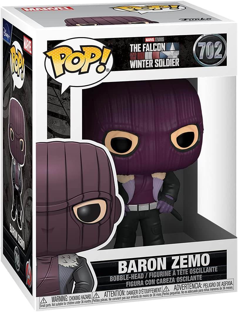 Funko Pop! Marvel The Falcon and The Winter Soldier - Baron Zemo Vinyl Figure -