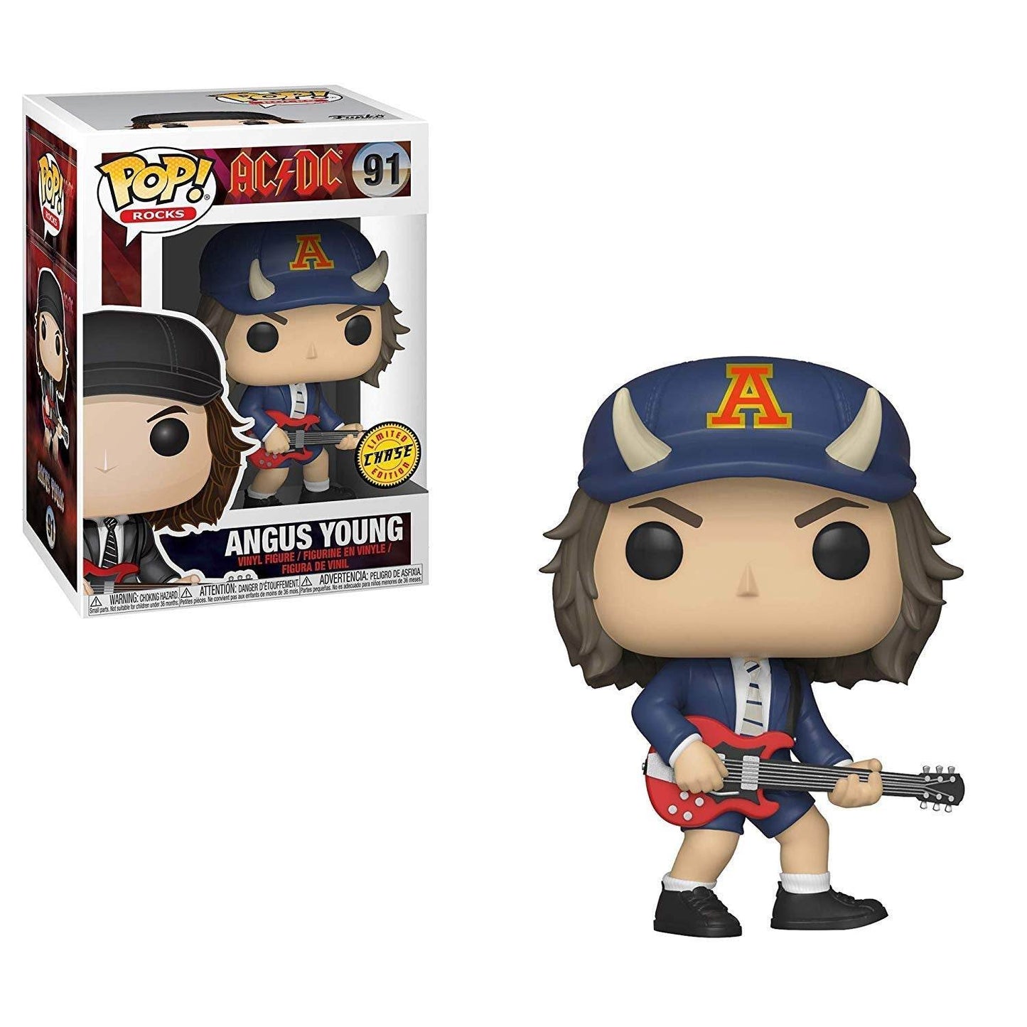 Funko Pop Rocks AC/DC - Agnus Young Chase Vinyl Figure -
