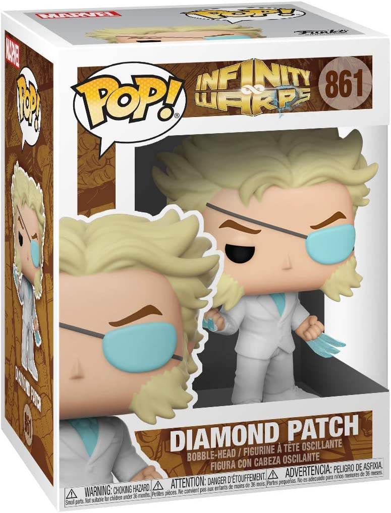 Funko Pop! Marvel Infinity Warps Diamond Patch Vinyl Figure -
