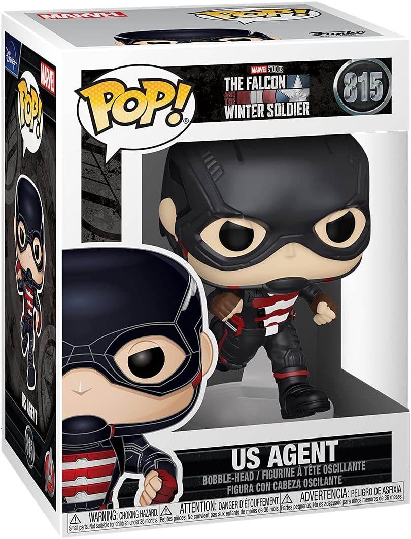 Funko Pop! Marvel: Falcon and The Winter Soldier - U.S. Agent Vinyl Figure -