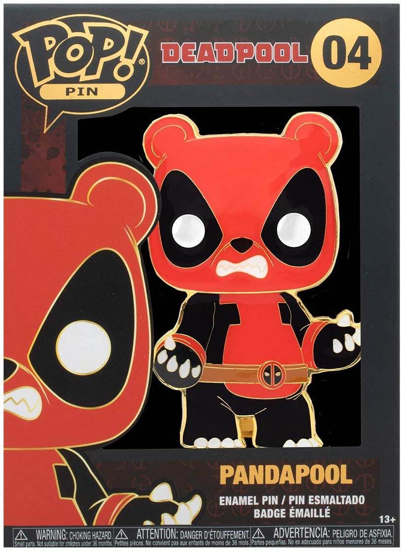 Funko Pop! Pins Marvel Panda Deadpool Pin -