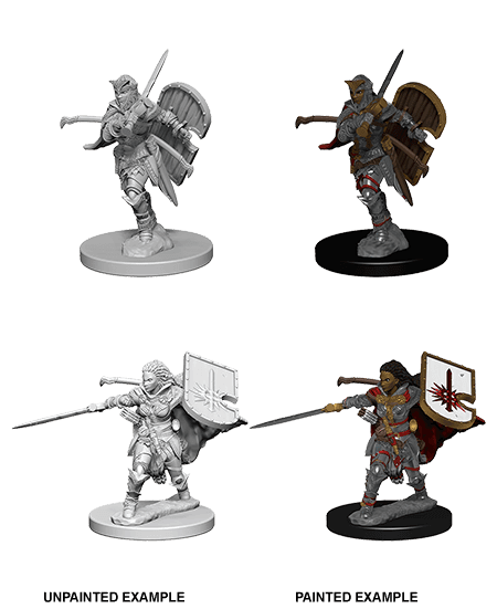 Pathfinder: Deep Cuts - Human Female Paladin -