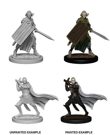 Pathfinder: Deep Cuts - Elf Male Paladin -