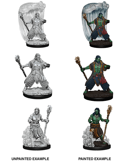 D&D: Nolzur's Marvelous Miniatures - Water Genasi Male Druid -