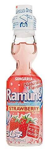 Ramune Strawberry Flavor (1 Bottle) -