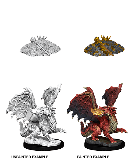 D&D: Nolzur's Marvelous Miniatures - Red Dragon Wyrmling -