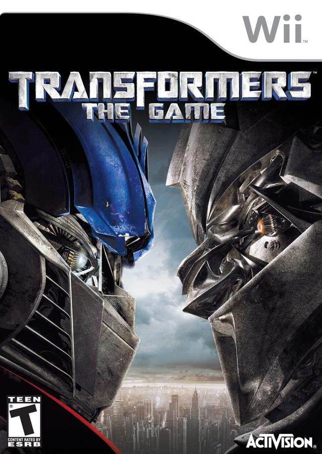 Transformers The Game (Wii) - Game Manual Only