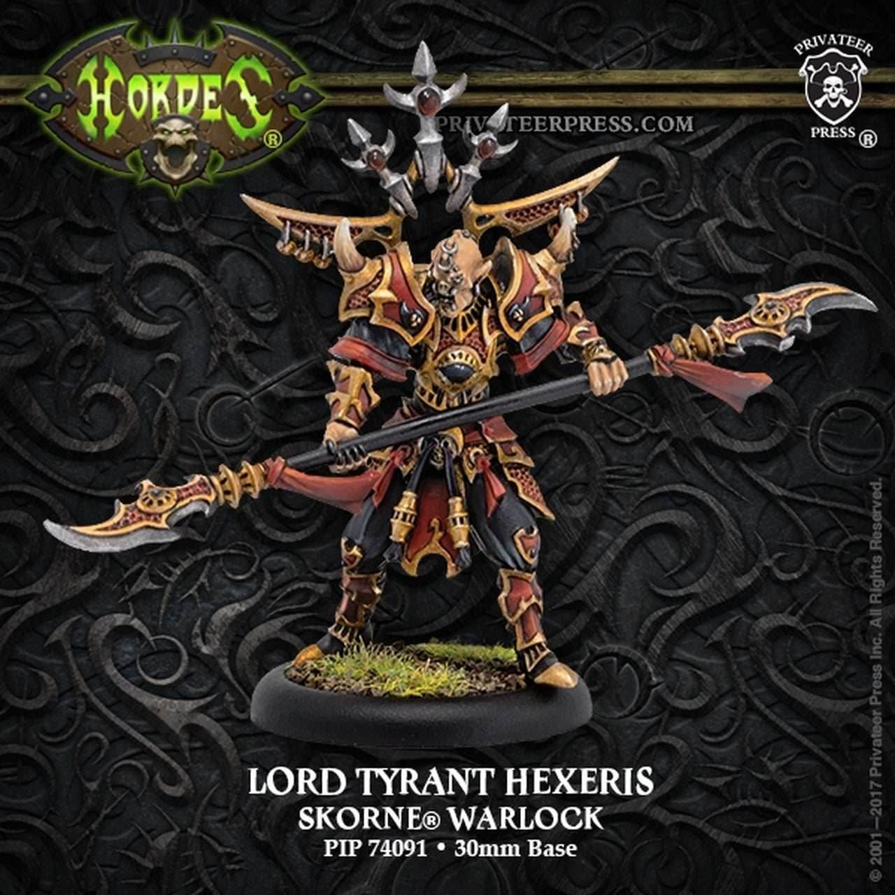 Hordes: Skorne Lord Tyrant Hexeris -