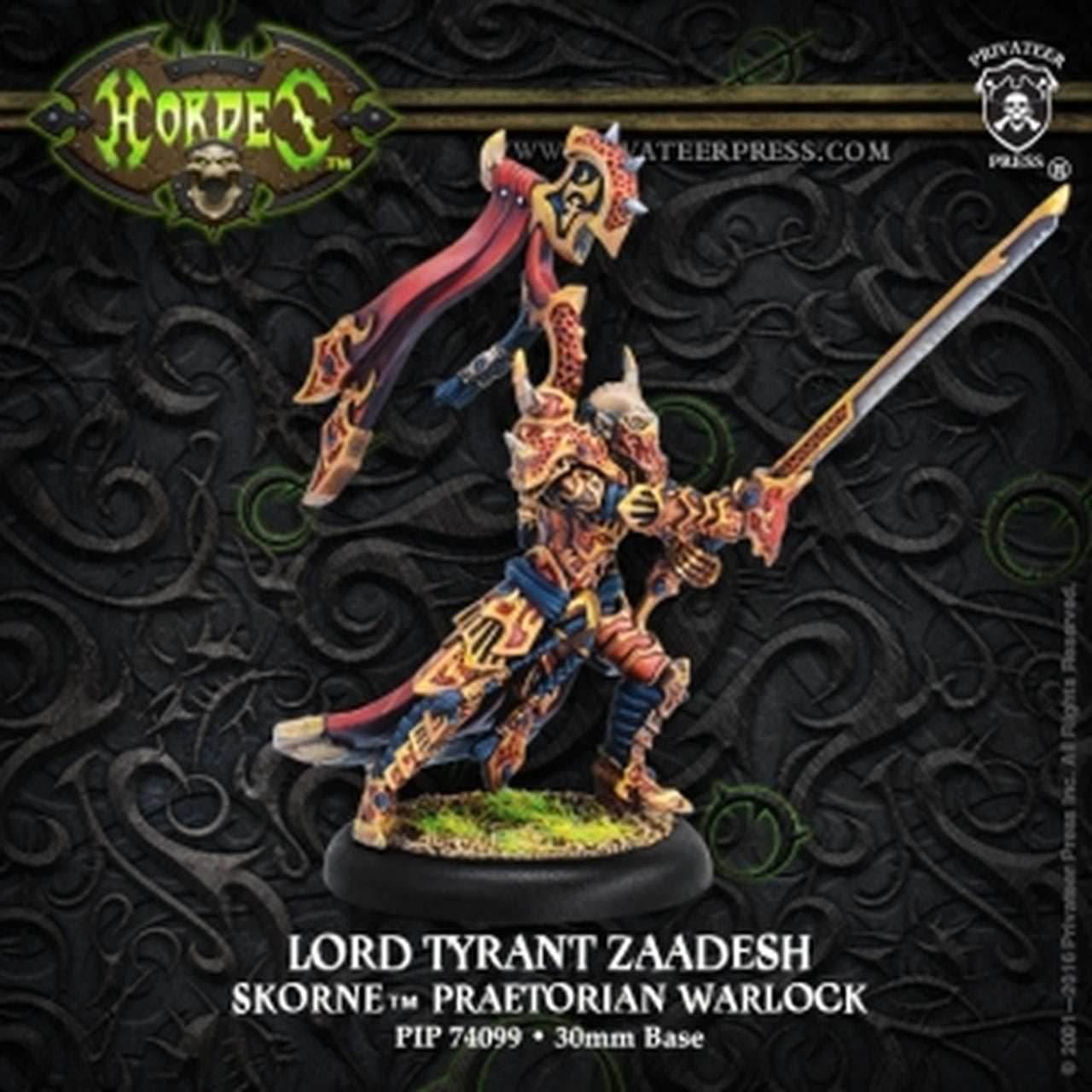 Hordes: Skorne Lord Tyrant Zaadesh -