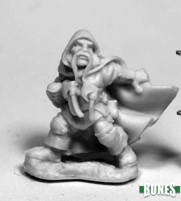Reaper Bones: Klaus Copperthumb, Dwarf Thief -