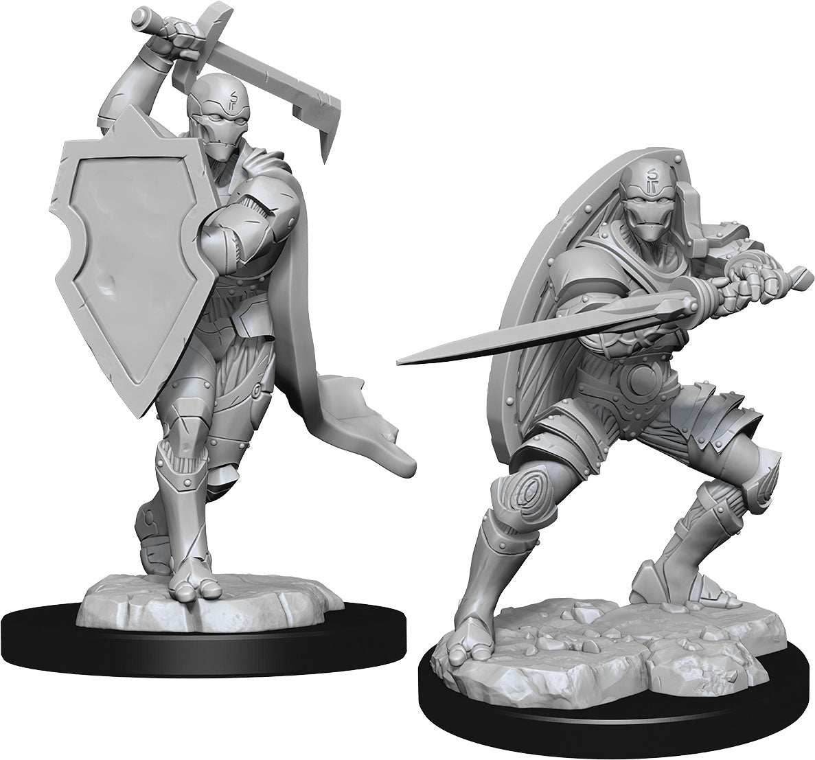 D&D: Nolzur's Marvelous Miniatures - Warforged Fighter Male -