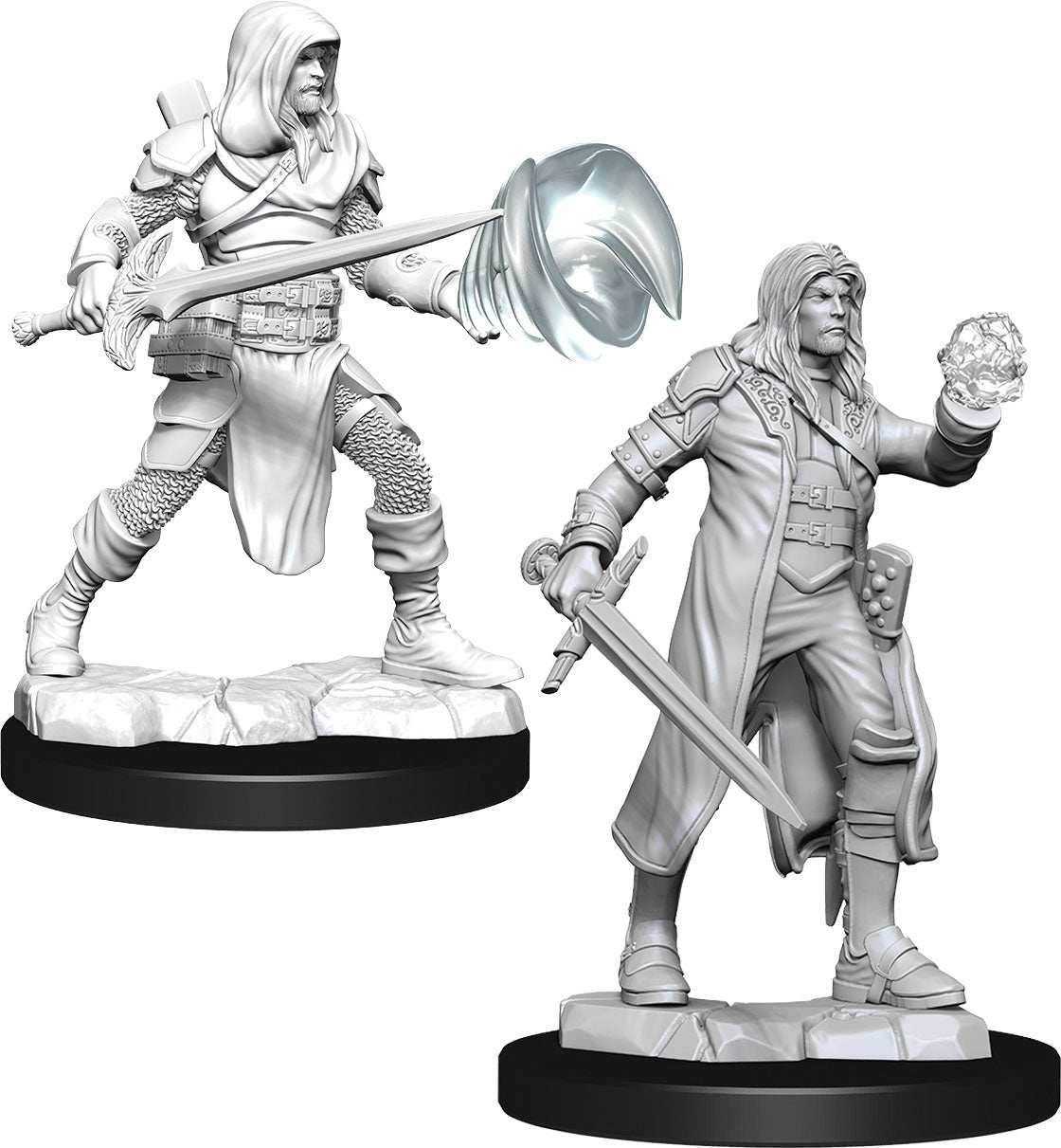 D&D: Nolzur's Marvelous Miniatures - Multiclass Fighter + Wizard Male -