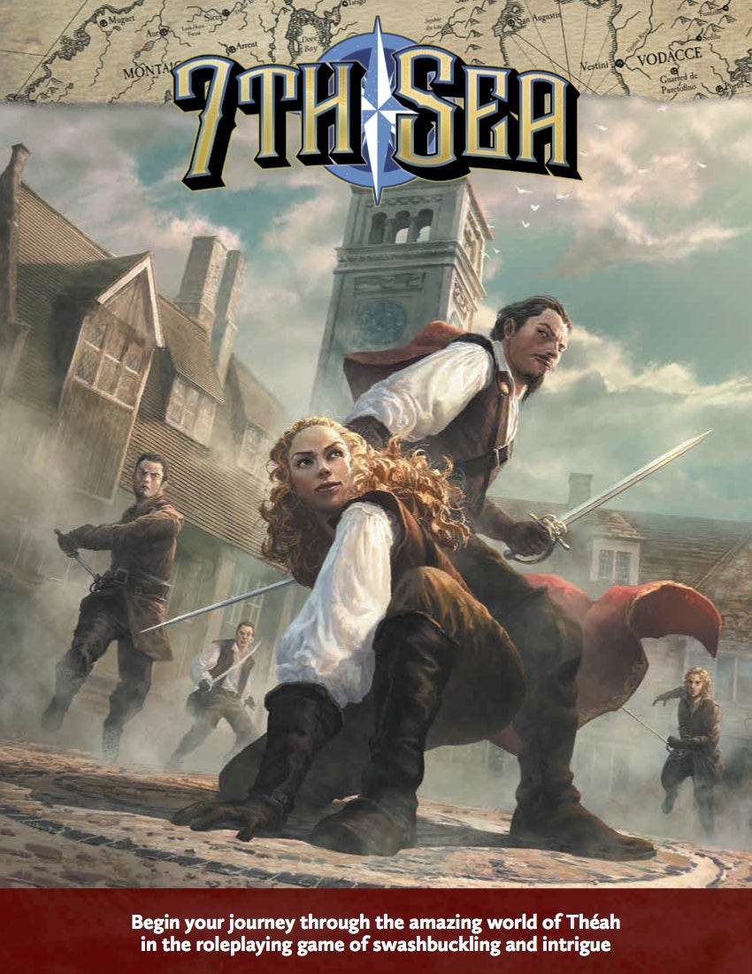 7th Sea RPG 2nd Edition Core Book -